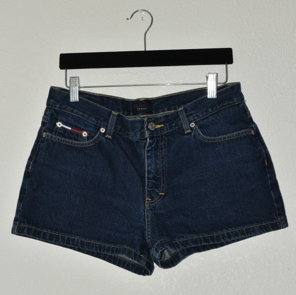 Dark Wask Y2K Tommy Jean Hipster Denim Shorts